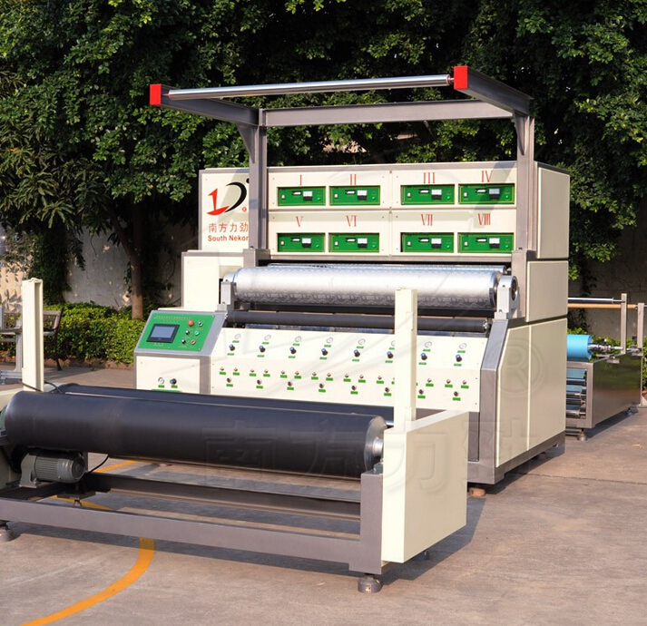 大型皮革压花机