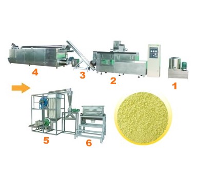 baby snackfood processing line