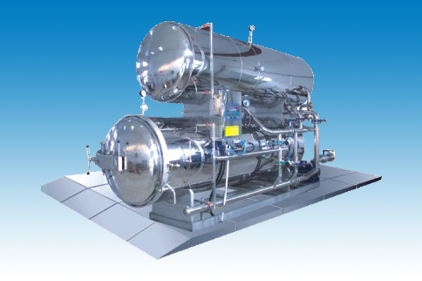 CT double Hot water immersion autoclave