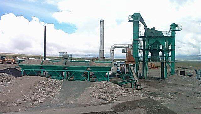 Asphalt Mixing Plant-Separated Bins