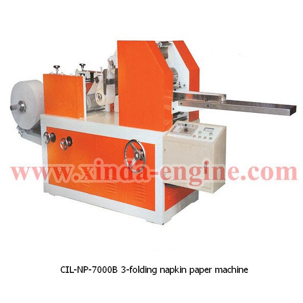CIL-NP-7000B 3-folding napkin paper machine 