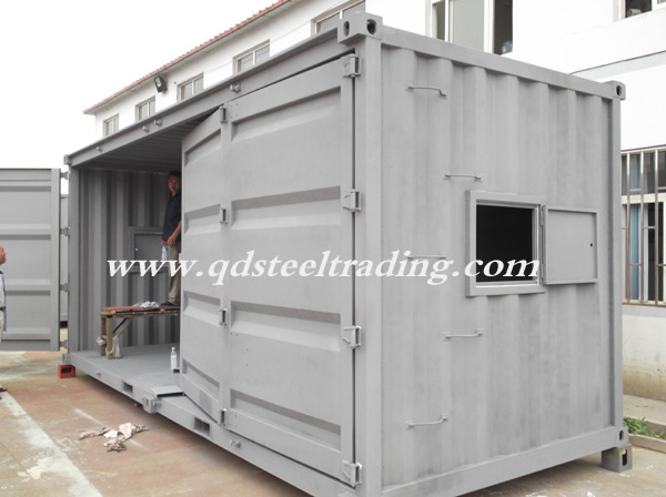 welded container house