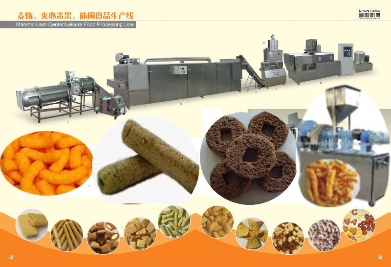 CY65-II leisure food processing line