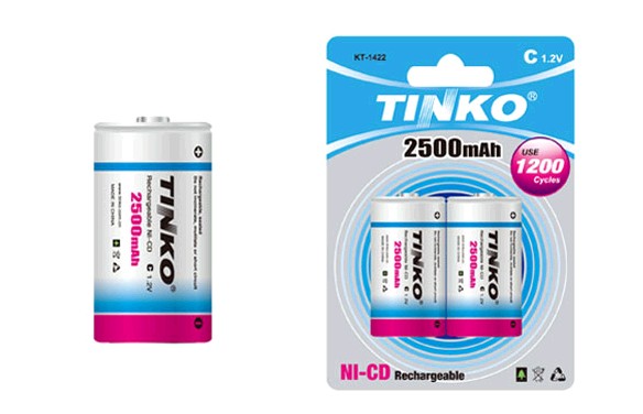 NI-CD Rechargeable Battery (Size C 1.2V 2500MAH )