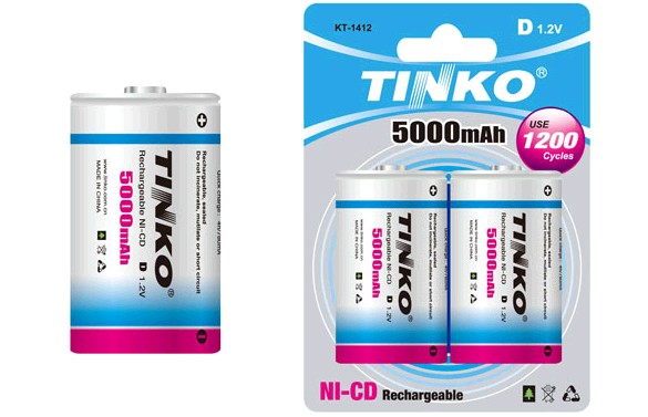 Rechargeable Battery 5000MAH (Ni-MH Size D)